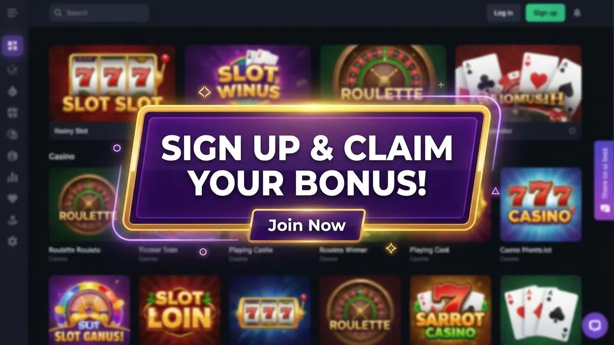 Sign Up With Bonus