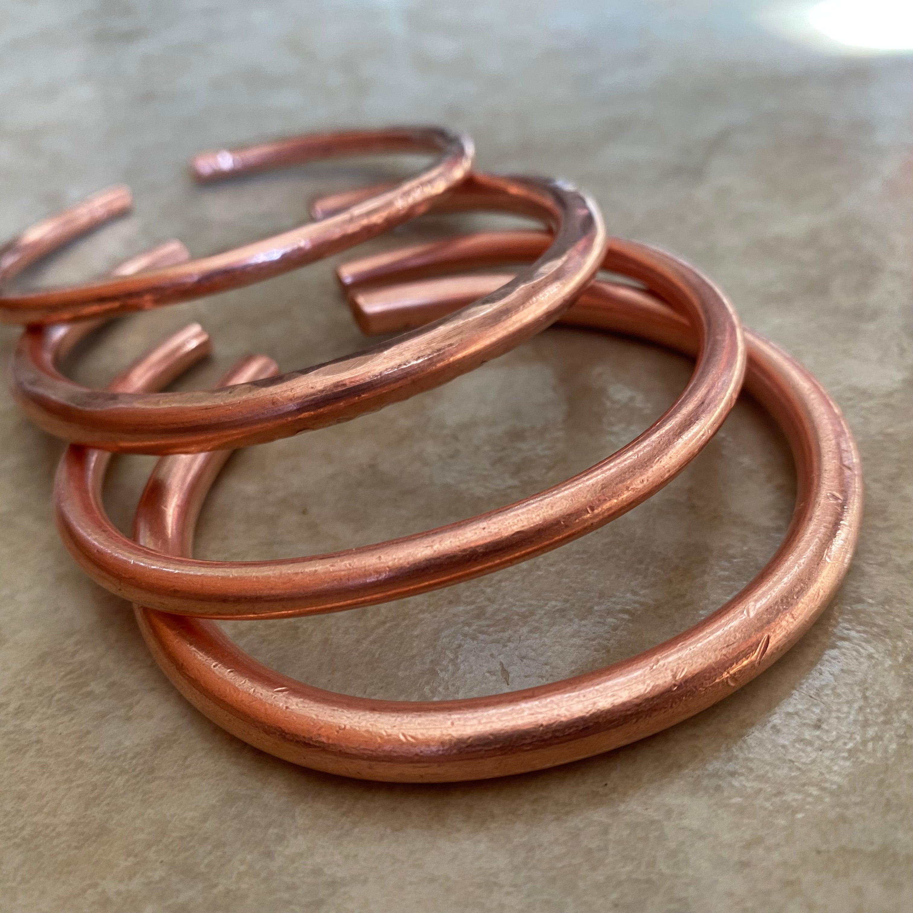 Raw Copper Bracelet