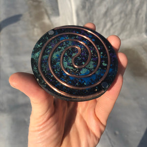 Orgonite Charging Plate - Galaxy Edition - Orion