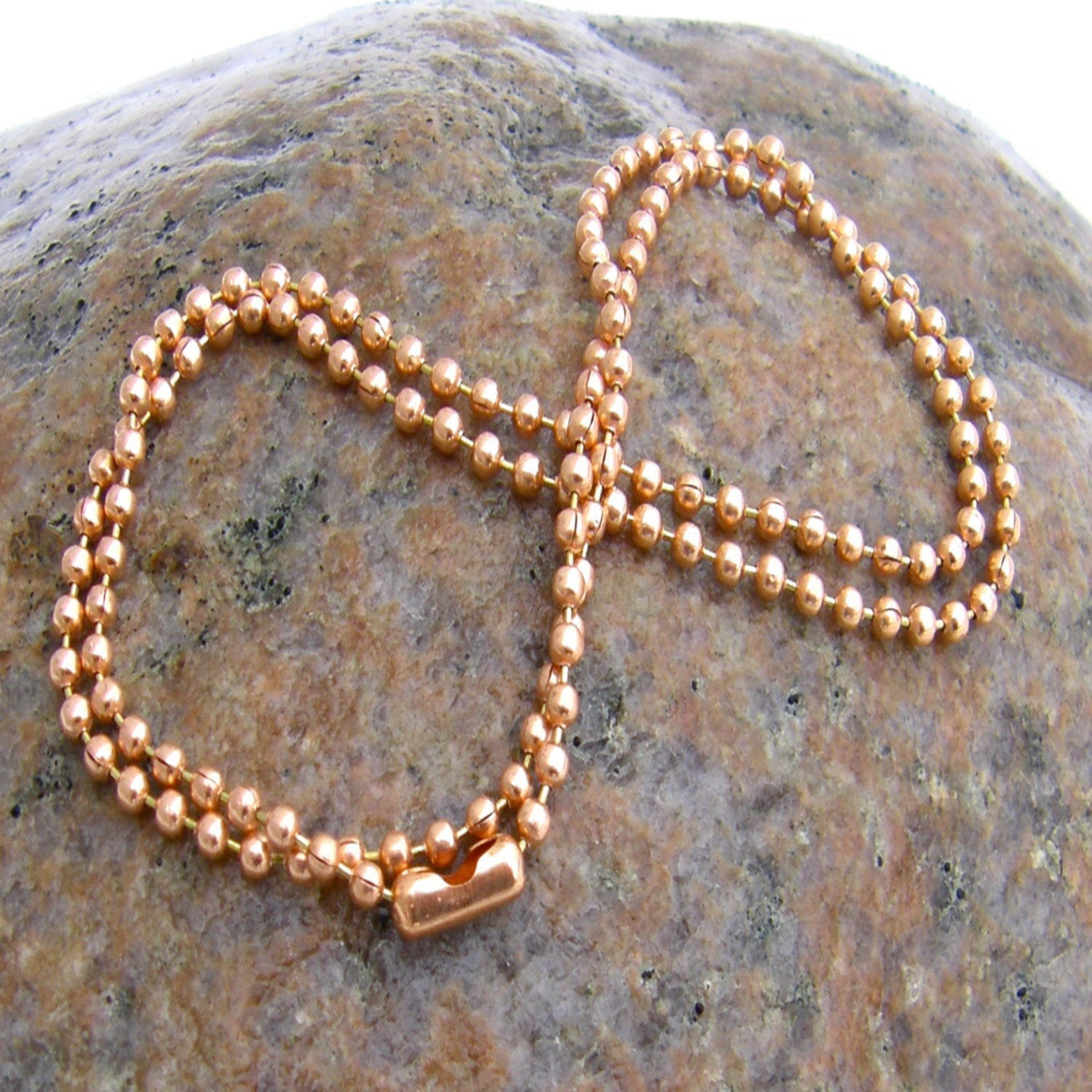 Copper Ball Chain (3mm)