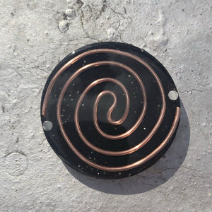 Orgonite charging plate for EMF protection and charging/cleansing crystalsd 